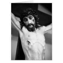 Jesus na cruz cartões