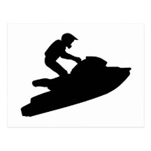 Jetski Cartão Postal
