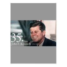 JFK 35 CARTÃO POSTAL