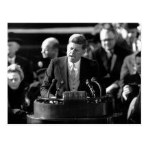 JFK Inauguaration Cartao Postal