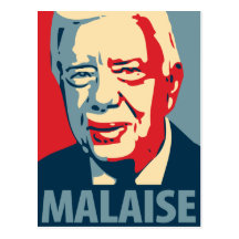 Jimmy Carter - Malaise: Cartão de OHP Cartões Postais