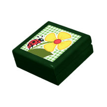 Joaninha; Checkered verde; Guingão Porta Treco
