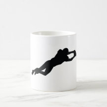 Jogador de futebol caneca