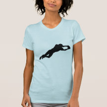 Jogador de futebol tshirt
