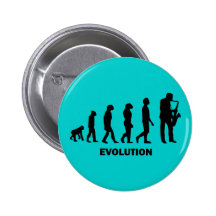 jogador de saxofone engraçado pins