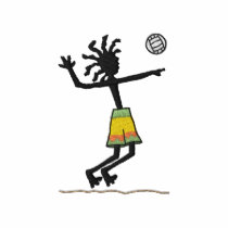Jogador de voleibol camisas bordadas