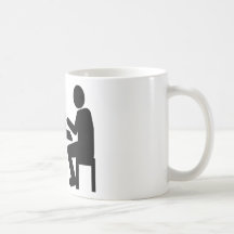Jogador de xadrez caneca