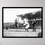 Jogo 1909 dos senadores basebol dos ianques posters