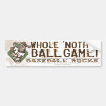 'Jogo de bola inteiro de Nother! Bumpersticker Adesivos