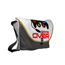 Jogo de Dubstep sobre a bolsa mensageiro