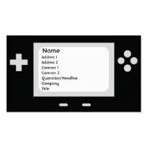 Jogo - negócio modelos cartao de visita