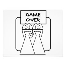 "Jogo sobre" o casamento (homossexual) Convite Personalizado