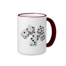 Jogos dos dados caneca