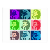 John F. Kennedy Cartão Postal