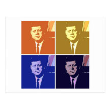 John F. Kennedy Cartoes Postais