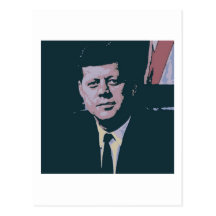 John F. Kennedy Cartoes Postais