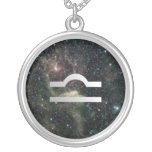 Jóia da prata esterlina do universo do sinal da es colar personalizado