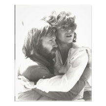 Jon Voight e Jane Fonda na casa de vinda - 1978 Foto