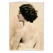 Jovem mulher retro da fotografia da arte das mulhe cartoes