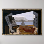 Juan Gris a janela aberta Pôsteres