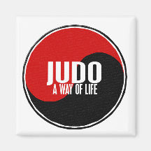 JUDO 1 de Yin Yang Imã De Refrigerador
