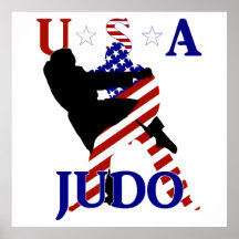 Judo dos EUA Poster