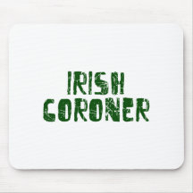 Juiz irlandês mouse pads