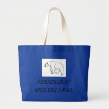 JUMBO DA POUPANÇA DO MANTIMENTO DE FRIENDLYKAT BOLSA PARA COMPRA