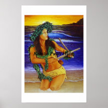 Kahiko Pu'ili Hula Posters