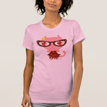 Kats com Glassez: Camisa má mindinho T-shirt