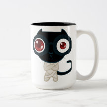 Kats com Glassez: Caneca da meia-noite da loucura