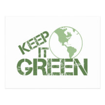 keepitgreen cartões postais