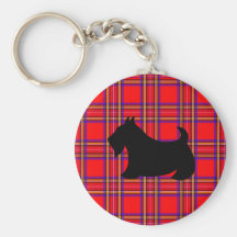 Keyring de Terrier do Scottish Chaveiros