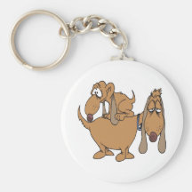 Keyring Frumpy de Childs dos cães Chaveiro