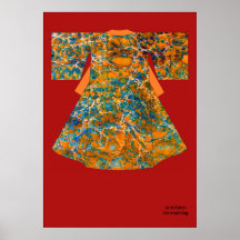Kimono mc1 kakemono pôsteres