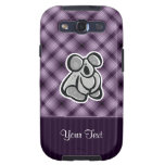 Koala bonito; Roxo Capas Galaxy SIII