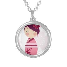 Kokeshi Pendientes