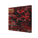Krimp - abstrato impressão de canvas esticada