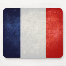 La France de Drapeau de Mouse Pads