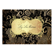 Laço-Acima/preto do vintage de PixDezines Modelos Cartões De Visitas