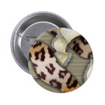 Laço de n dos leopardos '- marfim pins