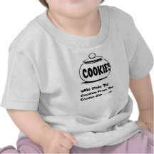 ladrão do biscoito do bebê tshirt