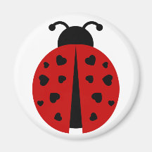 ladybugz. imãs de refrigerador