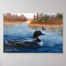 Lago loon poster