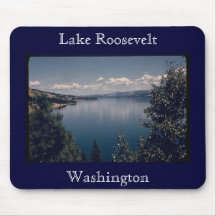 Lago Roosevelt, Washington Mousepad
