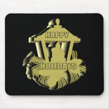 Lanterna do feriado mousepad