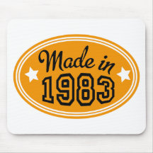 Larva em 1983 mousepad