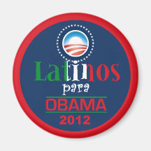 LATINOS de Obama Imãs De Refrigerador