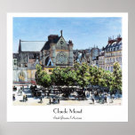 l'Auxerrois Claude Monet de Germano do santo Posteres