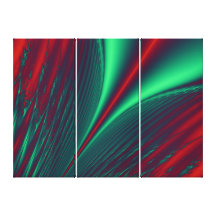 Lava Impressão De Canvas Envolvidas
